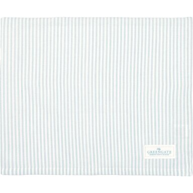 ALEXA stripe pale blue medvilninė staltiesė 145x350 ALEXA stripe pale blue medvilninė staltiesė 145x350