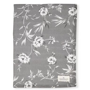 ASLAUG dark grey medvilninė staltiesė 150x150 ASLAUG dark grey medvilninė staltiesė 150x150
