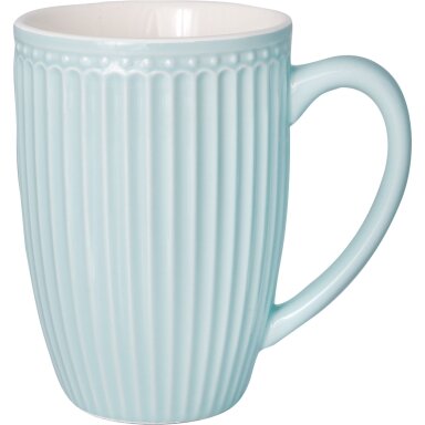 Aukštas puodelis su ąsele ALICE pale blue