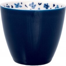 DAHLA inside blue latte puodelis