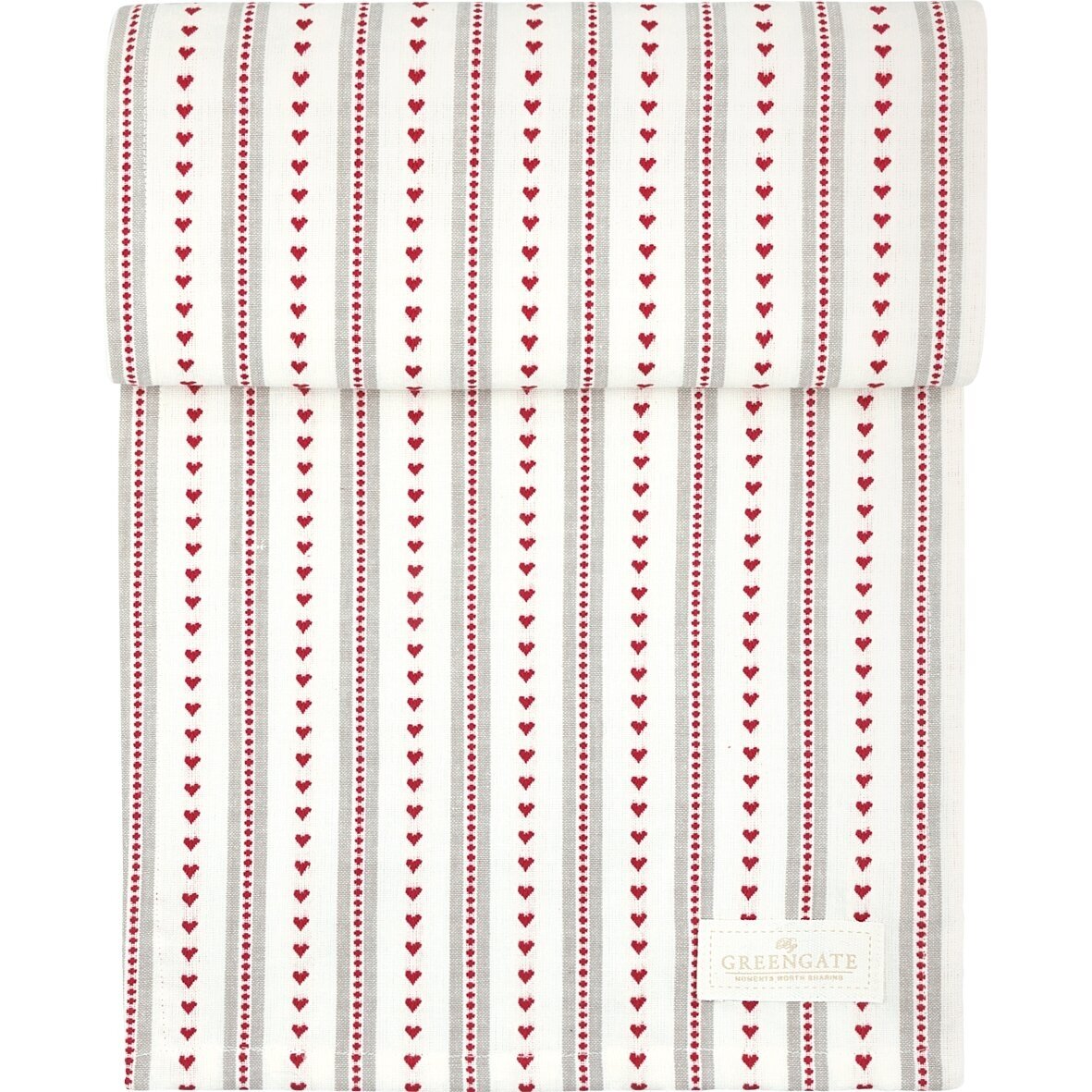 ESTHER red ilgas siuvinėtas stalo takelis 30x220 cm ESTHER red ilgas siuvinėtas stalo takelis 30x220 cm
