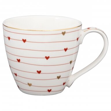 GRACE white puodelis su ąsele GRACE white puodelis su ąsele