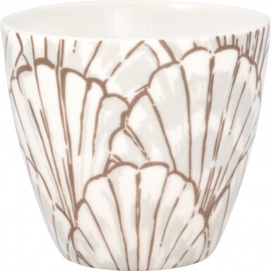 JOAN beige latte puodelis