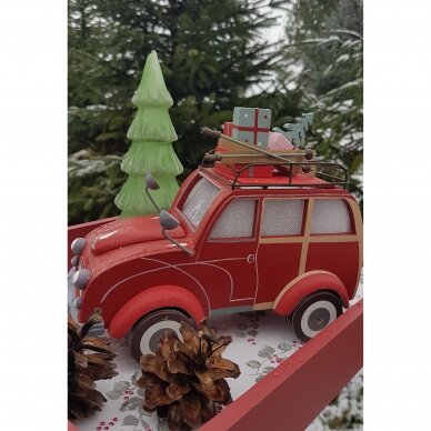 Kalėdinė dekoracija TREE Frosted green smal