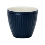 Latte puodelis ALICE dark blue