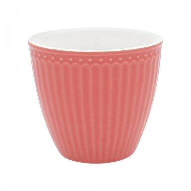 Latte puodelis ALICE coral Latte puodelis ALICE coral