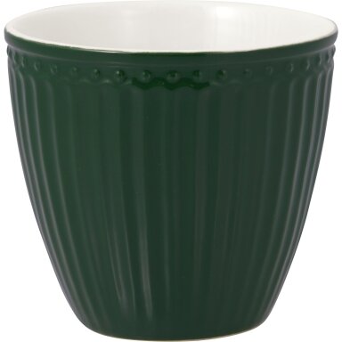 Latte puodelis ALICE pinewood green
