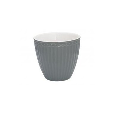 Latte puodelis ALICE stone grey