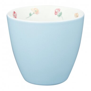 LIANCA inside pale blue latte puodelis LIANCA inside pale blue latte puodelis