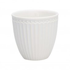 Mini latte puodelis ALICE white