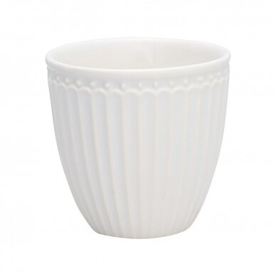 Mini latte puodelis ALICE white