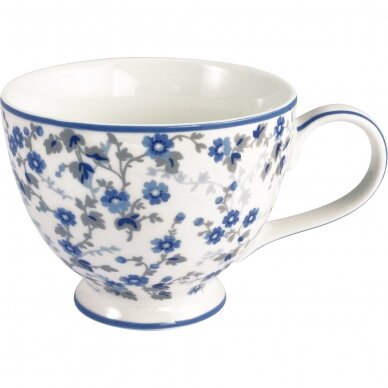 MONICA dusty blue arbatos puodelis
