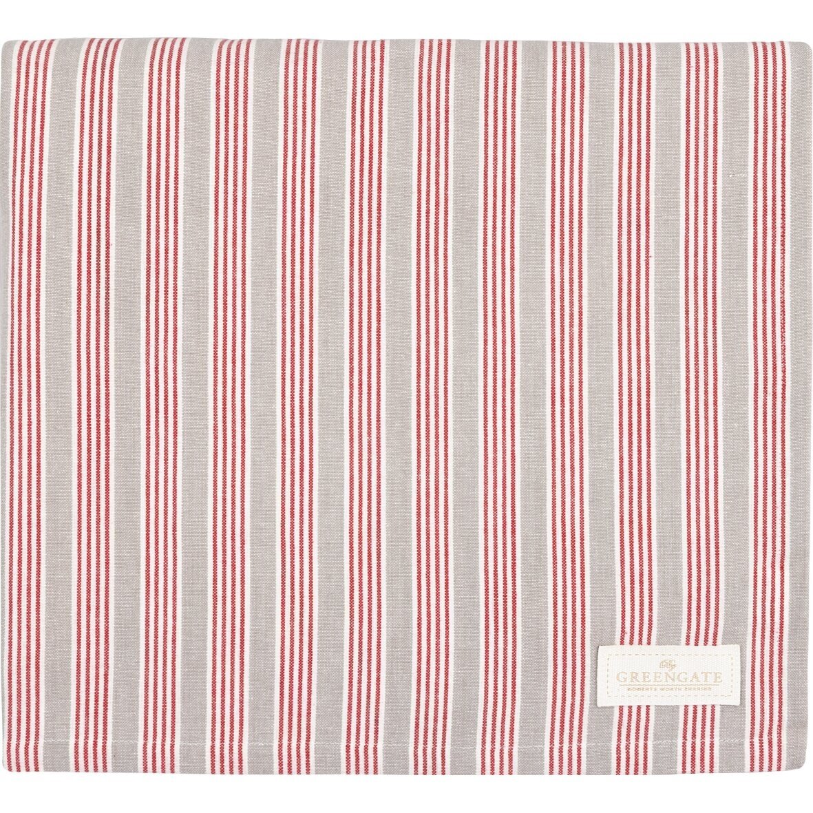 NORA red medvilninė staltiesė 145x250cm