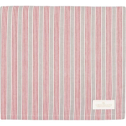 NORA red medvilninė staltiesė 145x250cm
