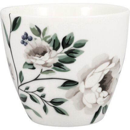 PHILIPPA white porcelianinis latte puodelis 1 PHILIPPA white porcelianinis latte puodelis 1
