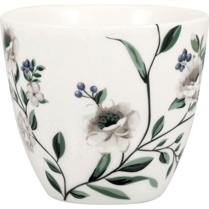 PHILIPPA white porcelianinis latte puodelis 2