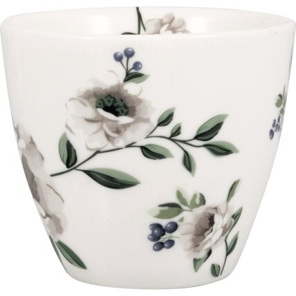 PHILIPPA white porcelianinis latte puodelis PHILIPPA white porcelianinis latte puodelis