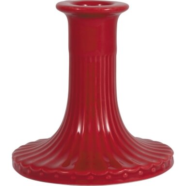 Porcelianinė žvakidė ALICE red S