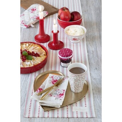 Porcelianinė žvakidė ALICE red S 2 Porcelianinė žvakidė ALICE red S 2