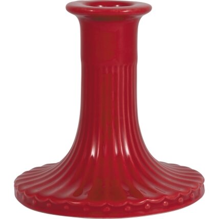 Porcelianinė žvakidė ALICE red S