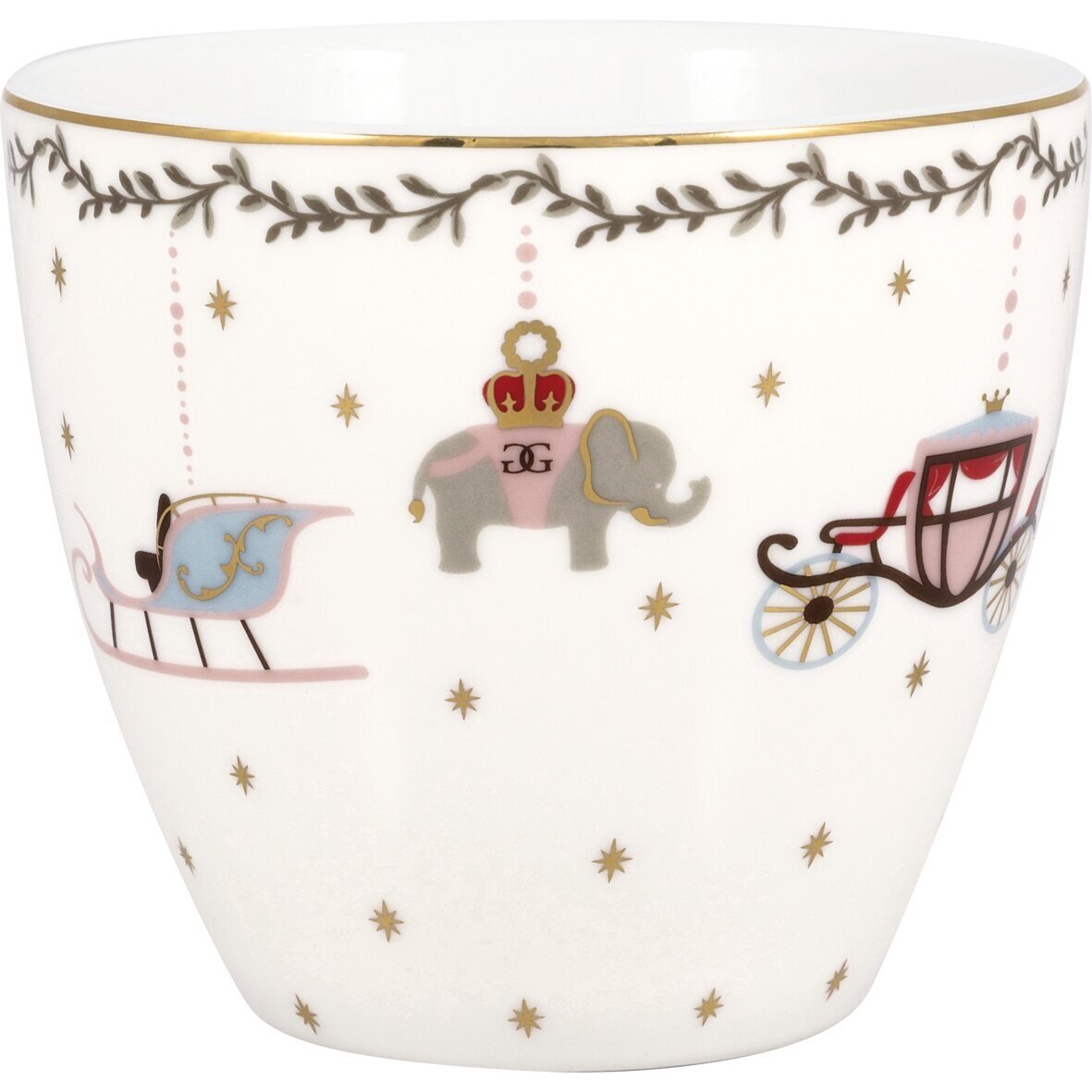 ROYAL CHRISTMAS white porcelianinis latte puodelis 4 ROYAL CHRISTMAS white porcelianinis latte puodelis 4