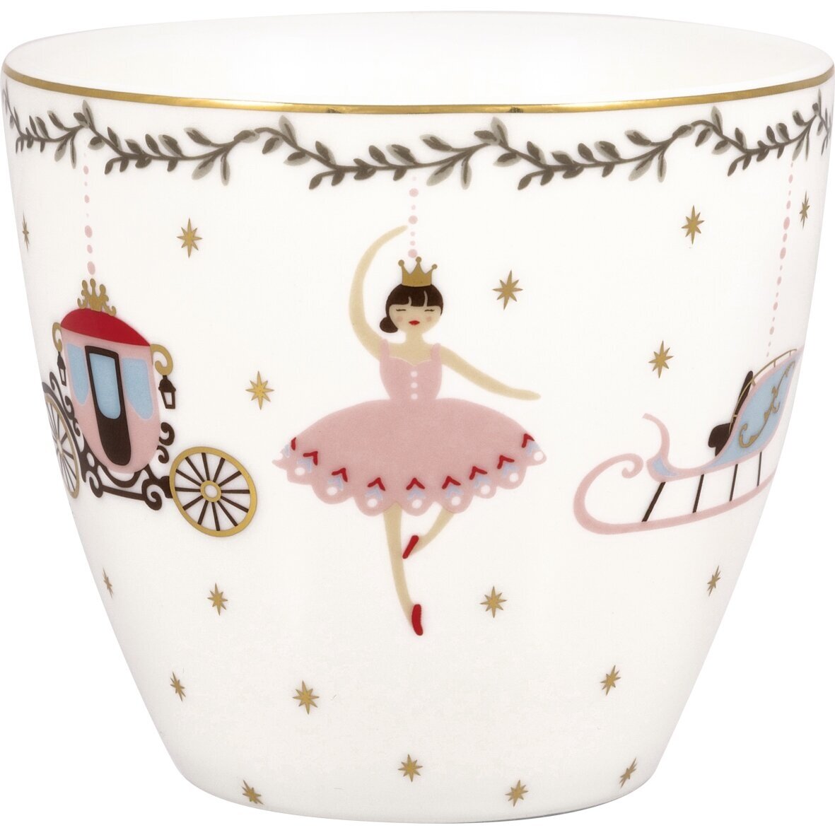 ROYAL CHRISTMAS white porcelianinis latte puodelis ROYAL CHRISTMAS white porcelianinis latte puodelis