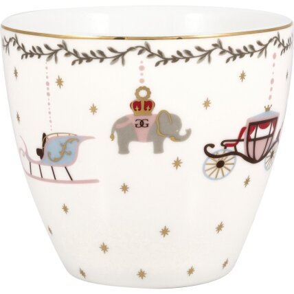 ROYAL CHRISTMAS white porcelianinis latte puodelis 4
