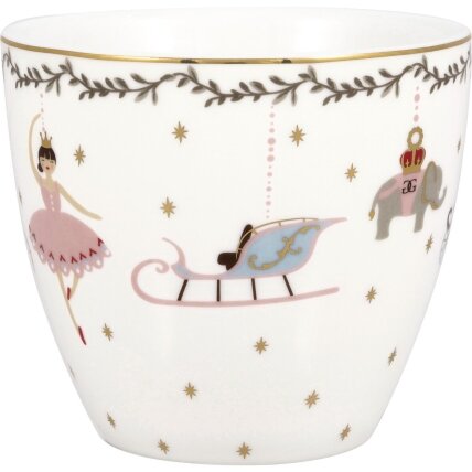 ROYAL CHRISTMAS white porcelianinis latte puodelis 6