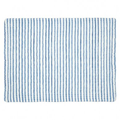 SALLY blue dygsniuotas stalo kilimėlis/padėkliukas