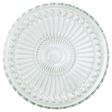Stiklinė lėkštė ALICE clear Stiklinė lėkštė ALICE clear