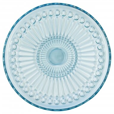 Stiklinė lėkšte ALICE pale blue Stiklinė lėkšte ALICE pale blue