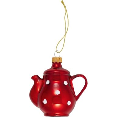 Stiklinis arbatinukas TEAPOT red Stiklinis arbatinukas TEAPOT red