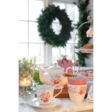 Stiklinis namelis WINTER pale pink 1