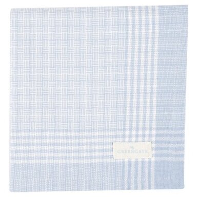 TIKKA pale blue medvilninė stalo servetėlė