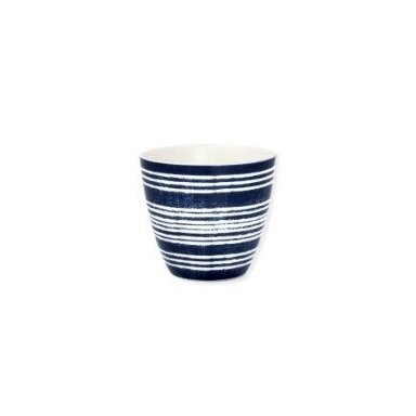 VALETTA blue porcelianinis latte puodelis VALETTA blue porcelianinis latte puodelis