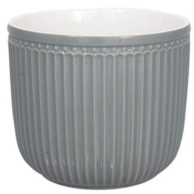 Vazonas ALICE stone grey large