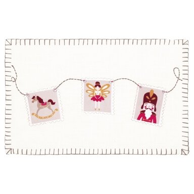 XMAS letter white užvalkalas pagalvėlei 30x50 XMAS letter white užvalkalas pagalvėlei 30x50